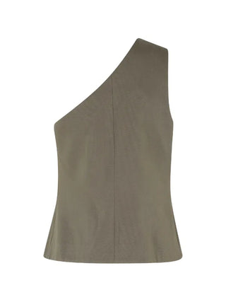 Federica Tosi - One Shoulder Canvas Vest