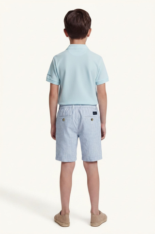 Paul and Shark - Polo T-Shirt in Sky Blue