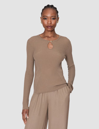 Joseph - Luz Merino Wool Rib Top
