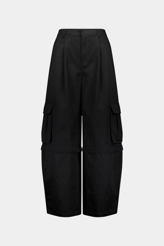 Rebe - Convertible Cargo Trouser in Black