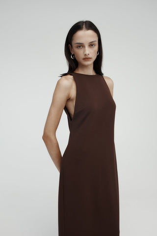 Rebe - Aveline Gown in Cinammon