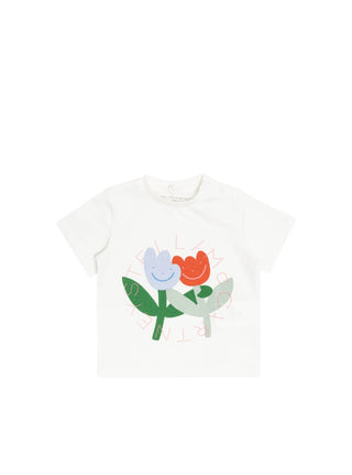 Stella McCartney Kids - Floral Print T-shirt