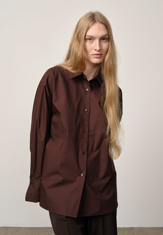 Herskind - Inga Shirt in Coffee Brown