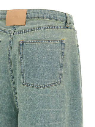 Nude - Laser Denim Shorts Drew