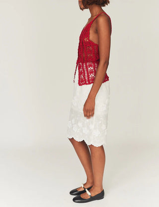 The.garment - FLEUR SLIP SKIRT CREAM