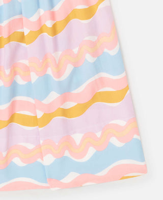 Stella McCartney Kids - Striped Tiered Maxi Dress