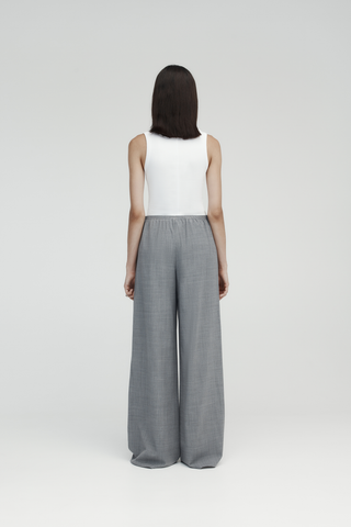Rebe - Pull on Trousers in Grey