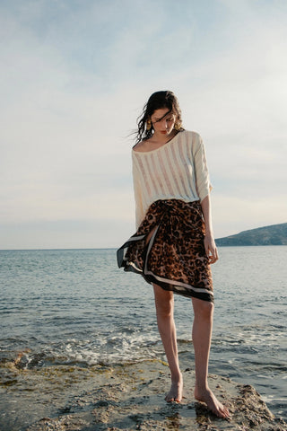 Stefania Frangista - Kloe Leopard Pareo