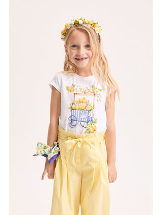 Monnalisa - Lemon Cart T-Shirt