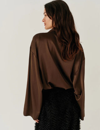 The.garment - Cata Kimono Shirt Espresso