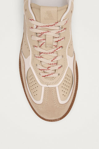 Alohas - Tb.490 Rife Grain Cream Leather Sneakers