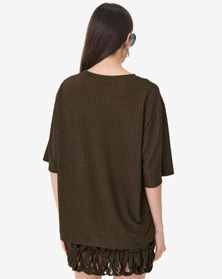 Iro - Ecco Ribbed T-Shirt