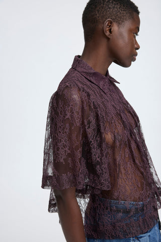 Munthe - Camelly Top in Plum