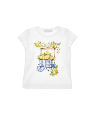 Monnalisa - Lemon Cart T-Shirt