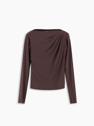 8PM - Cypre T-Shirt in Dark Chocolate brown