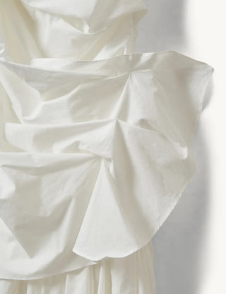 The.garment - BAZAAR DRAPE GOWN WHITE
