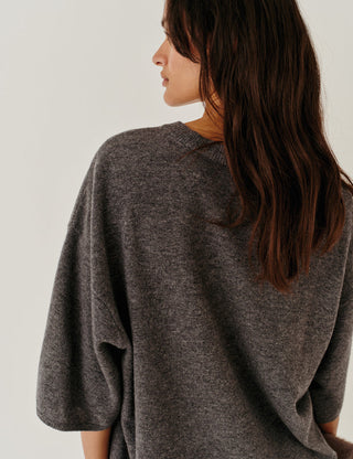 The.Garment - Como Oversize Tee Grey Melange