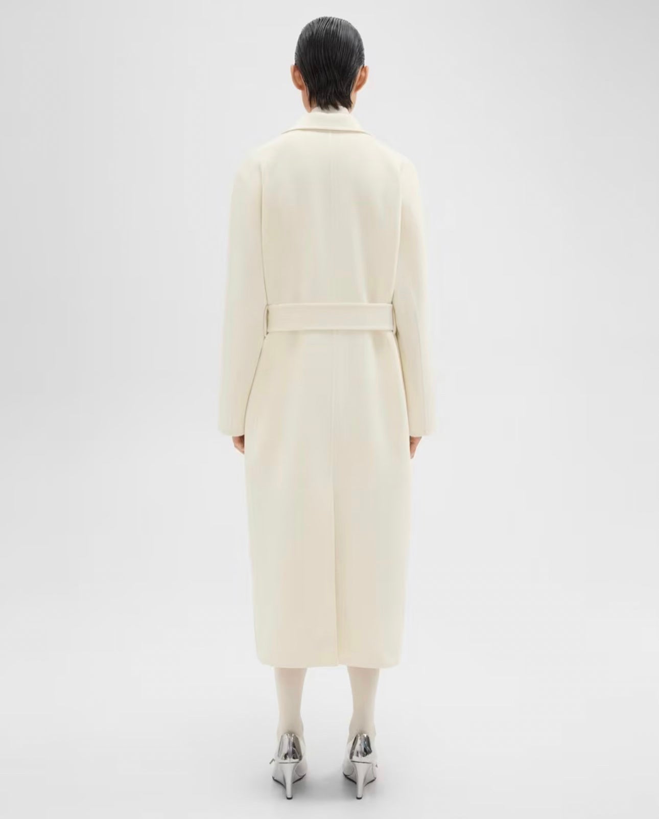 Theory Belted Coat in Double-Face Wool-Cashmere