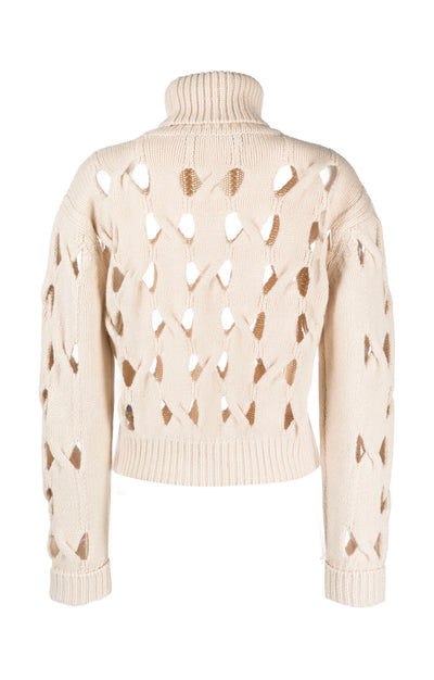 Federica Tosi cut-out knitted top