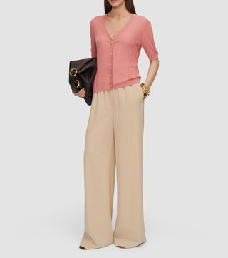 Joseph - Sens Silk Cotton Rib Short Sleeve
