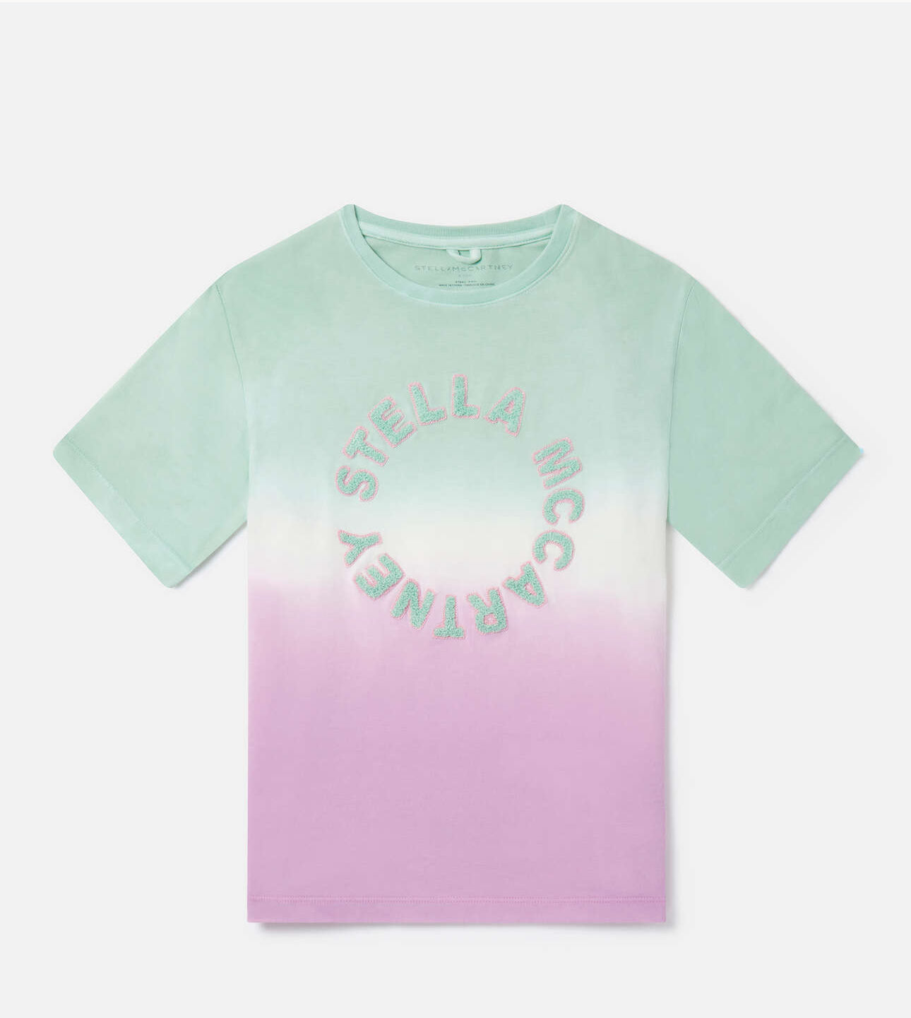 Stella McCartney Kids - Medallion Logo Ombré T-Shirt