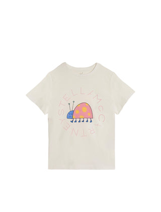 Stella McCartney Kids - T-shirt with Turtle