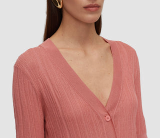 Joseph - Sens Silk Cotton Rib Short Sleeve