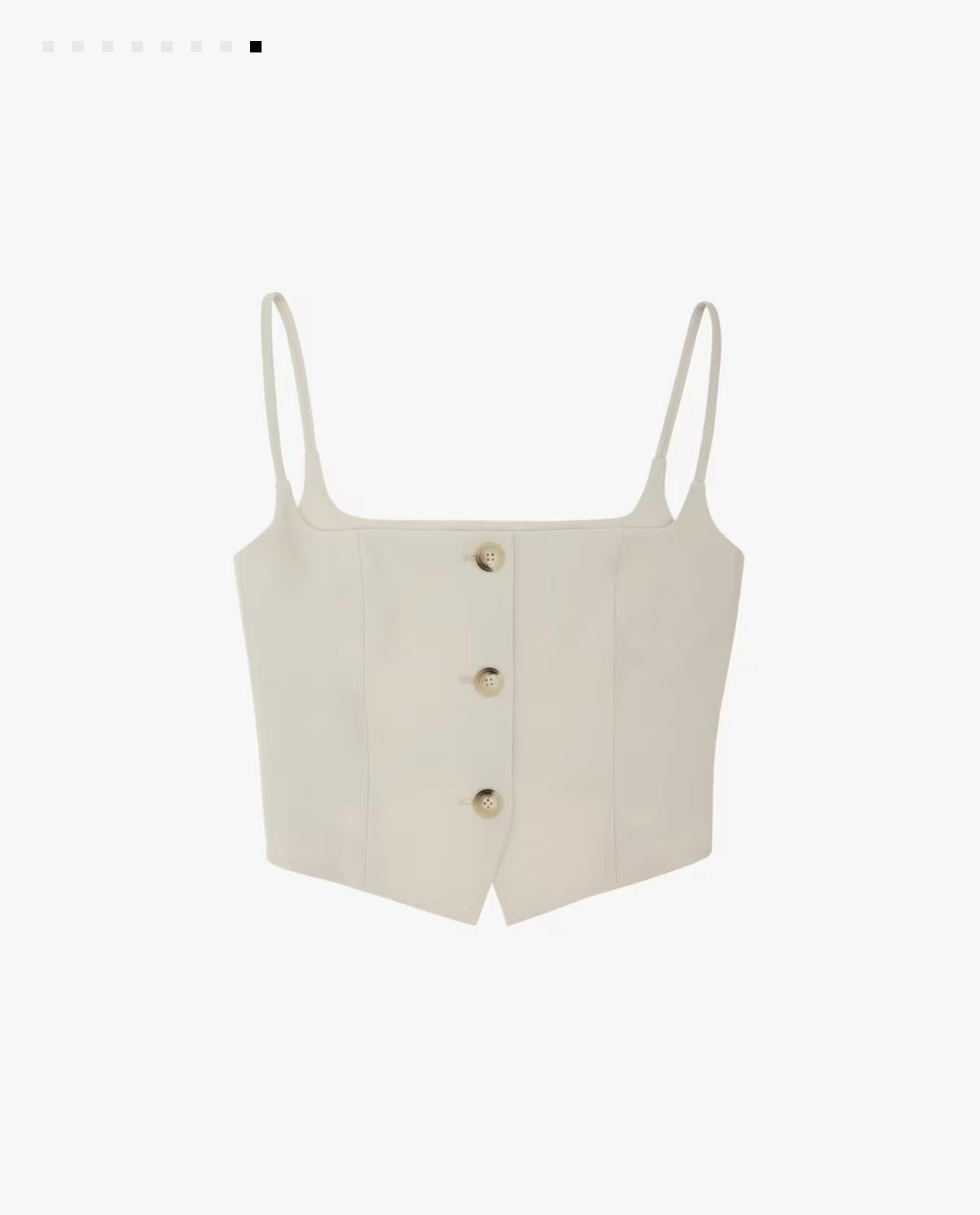 Helmut Lang cropped stretch wool blazer top