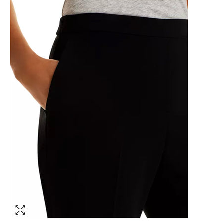 Theory Treeca crepe pull-on trousers