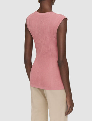 Joseph - Calife Silk Cotton Rib Vest