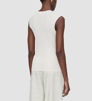 Joseph - Calife Silk Cotton Rib Vest