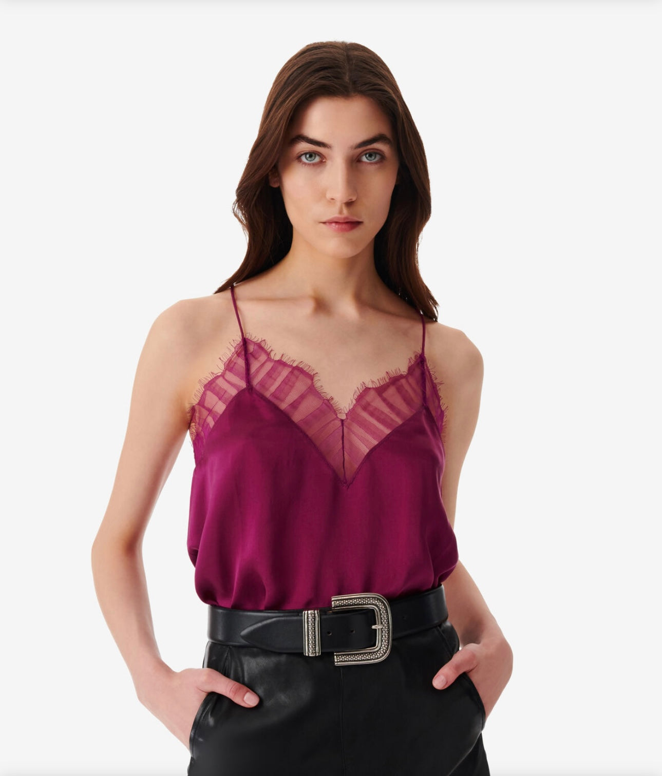 Iro PARIS Berwyn lace camisole