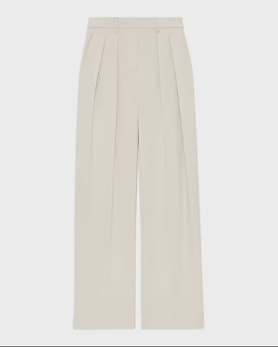 Theory Double Pleat Pant in Admiral Crepe