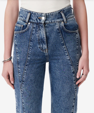 Iro Paris HANIFI Cropped cut-out Jeans