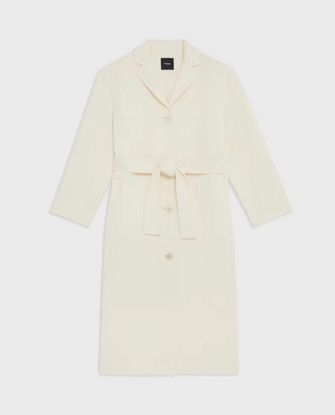 Theory Belted Coat in Double-Face Wool-Cashmere