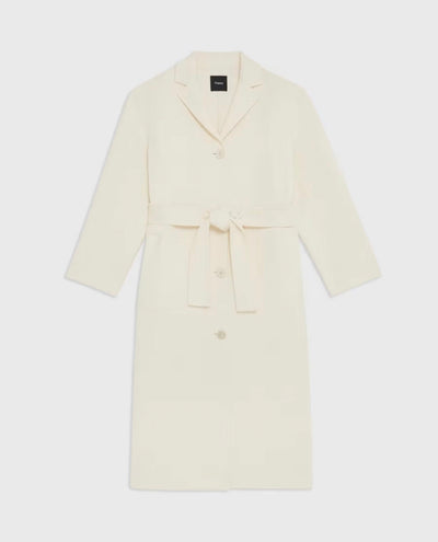 Theory Belted Coat in Double-Face Wool-Cashmere