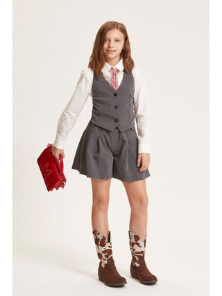 Monnalisa - Elegant shorts with pleats