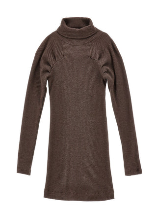 Monnalisa - Ribbed knit dress