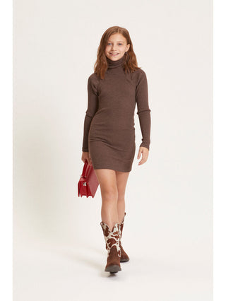 Monnalisa - Ribbed knit dress