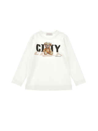 Monnalisa - City T-Shirt with Teddy Bear
