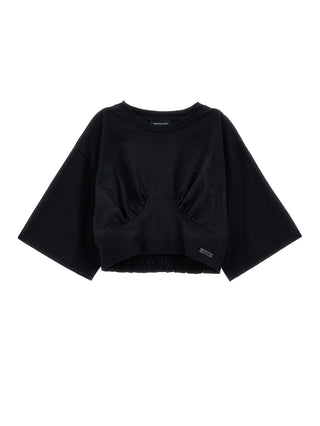Monnalisa - Cropped T-shirt with wide sleeves