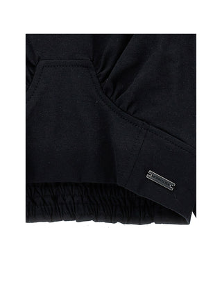 Monnalisa - Cropped T-shirt with wide sleeves