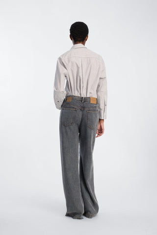 Munthe - Obey Pants in Grey