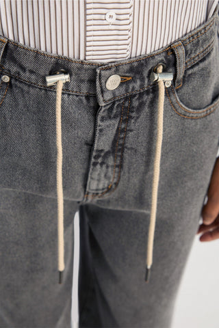 Munthe - Obey Pants in Grey