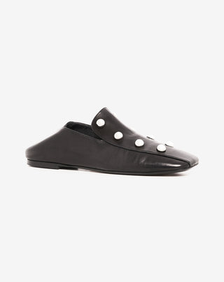 Iro Paris - CLOCLO STUDS FLAT MULES WITH NAILS