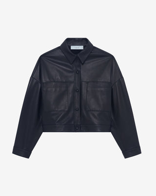 Iro Paris - SASHA OVERSIZED LEATHER SHIRT