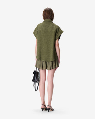 Iro Paris - SAMYRA SHORT-SLEEVED OVERSHIRT