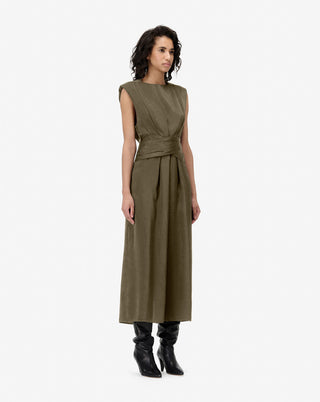 Iro Paris - ELIORI LONG PLEATED DRESS