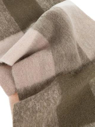 Iro Paris - AURAY CHECKED FRINGE SCARF