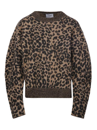 Nude - Leopard-print Sweater